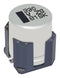 PANASONIC EEHZS1J101V Hybrid Aluminium Electrolytic Capacitor, Vibration-Proof, 100 &micro;F, &plusmn; 20%, 63 V, Radial Can - SMD