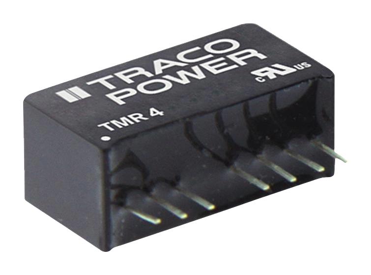 TRACO POWER TMR 4-1223 Isolated Through Hole DC/DC Converter, ITE, SIP, 2:1, 4 W, 2 Output, 15 V