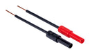 CHAUVIN ARNOUX P01102189 Test Accessory, 4mm, Red/Black, Flexible Female Rod