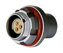 MULTICOMP PRO MCP-M0RS103S-IP68 Circular Connector, MP IP68 Metal Push Pull Series, Panel Mount Receptacle, 3 Contacts