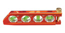 KLEIN TOOLS 935AB4V Spirit Level, Aluminium, 4 Vial, 159 mm OAL, ACCU-BEND Series
