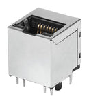 BEL P01-0003-01 Modular Connector, Y/G LED, RJ45 Jack, 1 x 1 (Port), 8P8C, Through Hole Mount