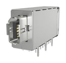 Amphenol Communications Solutions NDMB234100 NDMB234100 Modular Connector IX Type B Jack 1 x (Single) 10P Cat6a Through Hole Mount Right Angle