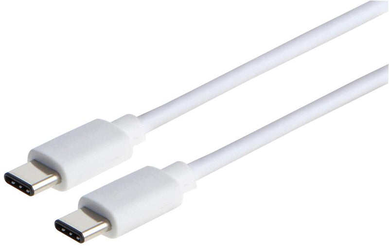 PRO SIGNAL PSG91490 LEAD, USB2.0 TYPE C-TYPE C, WHITE 1M
