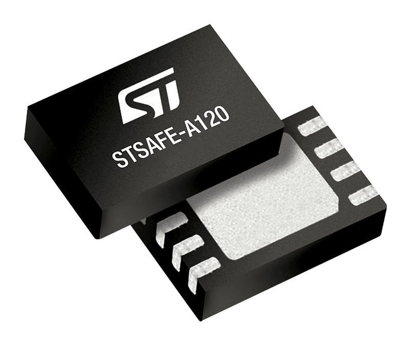 STMICROELECTRONICS STSAFA120DFSPL05 Secure Authentication Device, I2C, 400 kbps, 2.7 to 5.5V Supply, -40 to 105 &deg;C, UFDFPN-EP-8