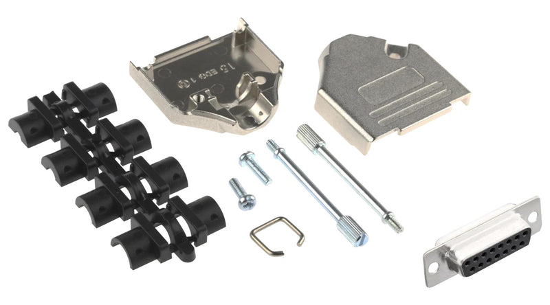 MULTICOMP PRO MP013641 D Sub Connector, Standard, Receptacle, 15 Contacts, DA, Solder Cup