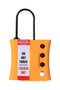 MULTICOMP PRO MP014050 Lockout Hasp, Nylon, 3mm Shackle, 61mm x 107mm, Accommodate 4 Padlocks