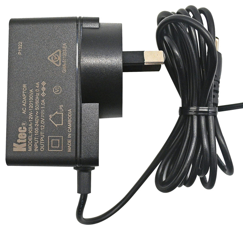 EDATEC ED-PSU1201(AU) AC/DC Adapter, Raspberry Pi Board, 12 VDC Output, 1 A, AU Plug
