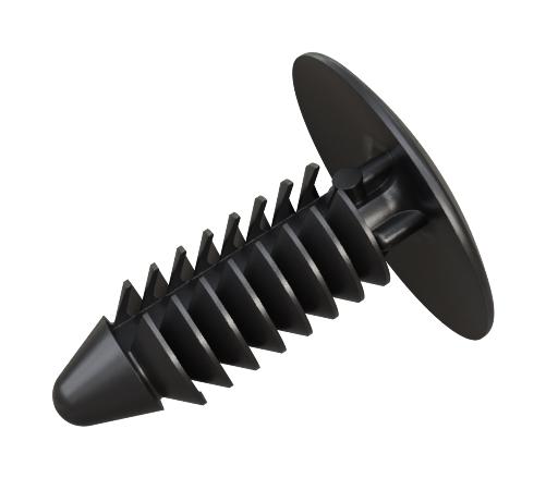TR FASTENINGS RP0000383407 Expansion Rivet, Nylon 6.6 (Polyamide 6.6), 22.9mm OAL, 6.4mm Mounting Hole Dia