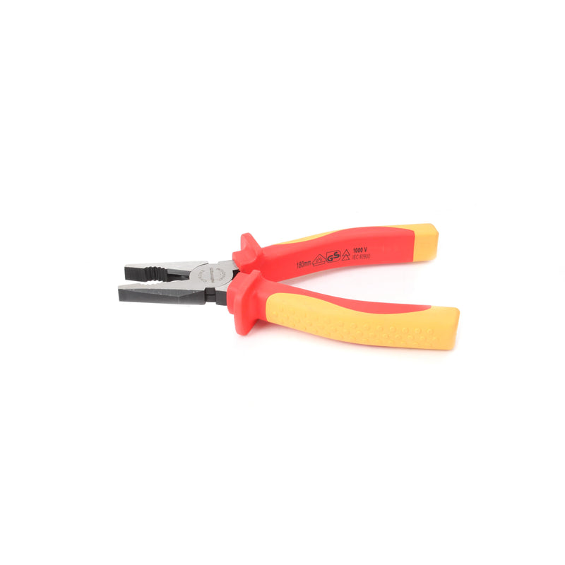 MULTICOMP PRO MP-VDE-COMBI7 Pliers, Insulated Combination, 177.8 mm Length, CRV, Thermoplastic Rubber Handle, 1000V, VDE