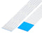 GCT 10-14-D-0203-C-4-08-4-T FFC / FPC Cable, 14 Core, 1 mm, Opposite Sided Contacts, 8 ", 203 mm, White