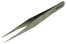 MULTICOMP PRO MP015190 Tweezers, Straight Tip, 120mm OAL, Stainless Steel Body/Tip