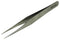 MULTICOMP PRO MP015190 Tweezers, Straight Tip, 120mm OAL, Stainless Steel Body/Tip