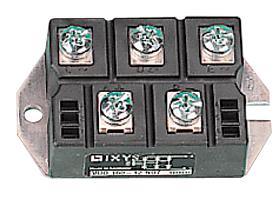 IXYS SEMICONDUCTOR VUO82-12NO7 Bridge Rectifier, Three Phase, 1.2 kV, 88 A, Module, 5 Pins, 1.6 V