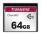 TRANSCEND TS64GCFX602 Flash Memory Card, MLC NAND, CFast 2.0 Card, 64 GB, 3.3 V, -5 &deg;C, 70 &deg;C