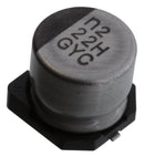 NICHICON GYC1H220MCQ1GS CAP, 22UF, 50V, ALU ELEC, HYBRID, SMD