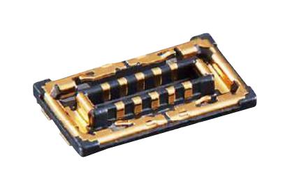 HIROSE / HRS BM56G-10DP-0.35V(53) Mezzanine Connector, Header, 0.35 mm, 2 Rows, 10 Contacts, Surface Mount Straight, Copper Alloy
