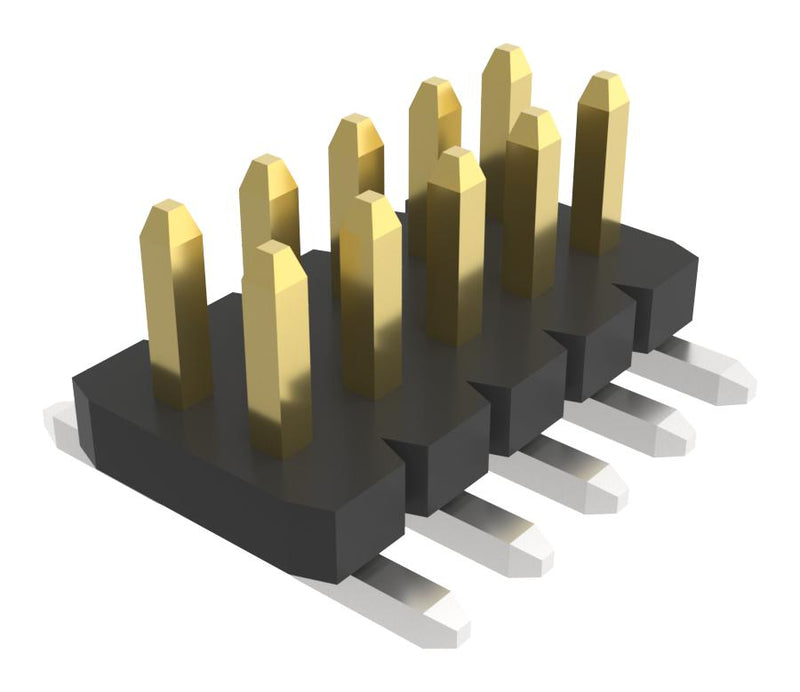 AMPHENOL COMMUNICATIONS SOLUTIONS 10166143-00010C1LF Pin Header, Board-to-Board, 1.27 mm, 2 Rows, 10 Contacts, Surface Mount Straight
