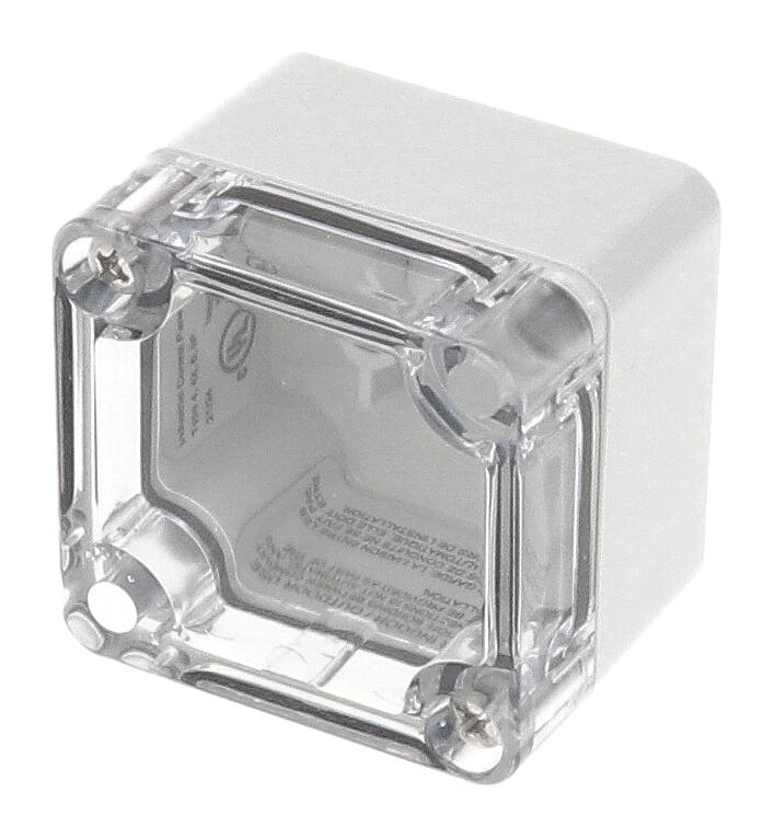 HAMMOND 1554A2GYCL Plastic Enclosure, Flat Lid, Multipurpose, Polycarbonate, 41 mm, 51 mm, 52 mm, IP68