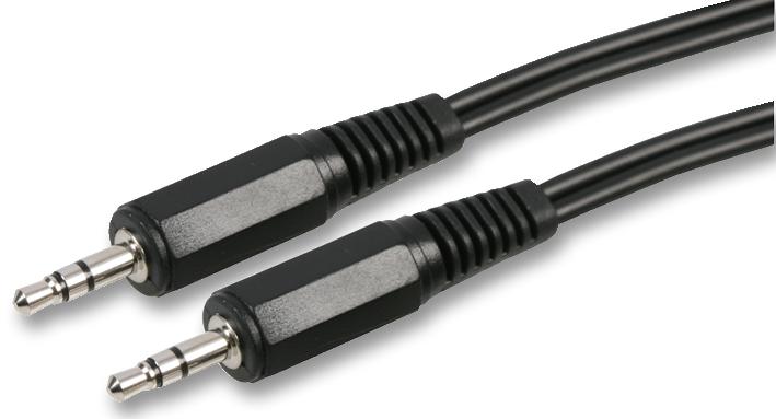 PRO SIGNAL PSG03437 3.5MM JACK LEAD, TWIN CORE, 1M
