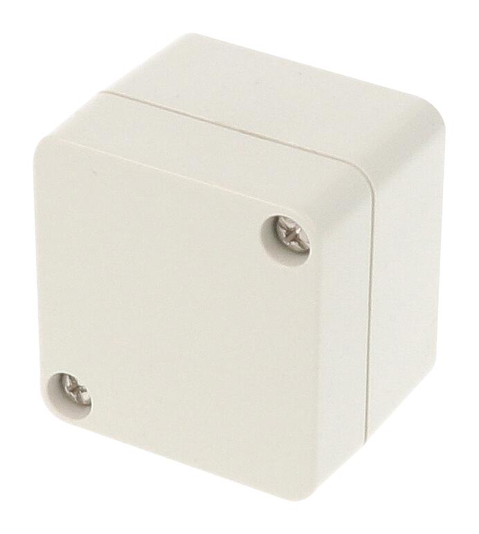 HAMMOND 1554AGY Plastic Enclosure, Flat Lid, Multipurpose, ABS, 41 mm, 51 mm, 52 mm