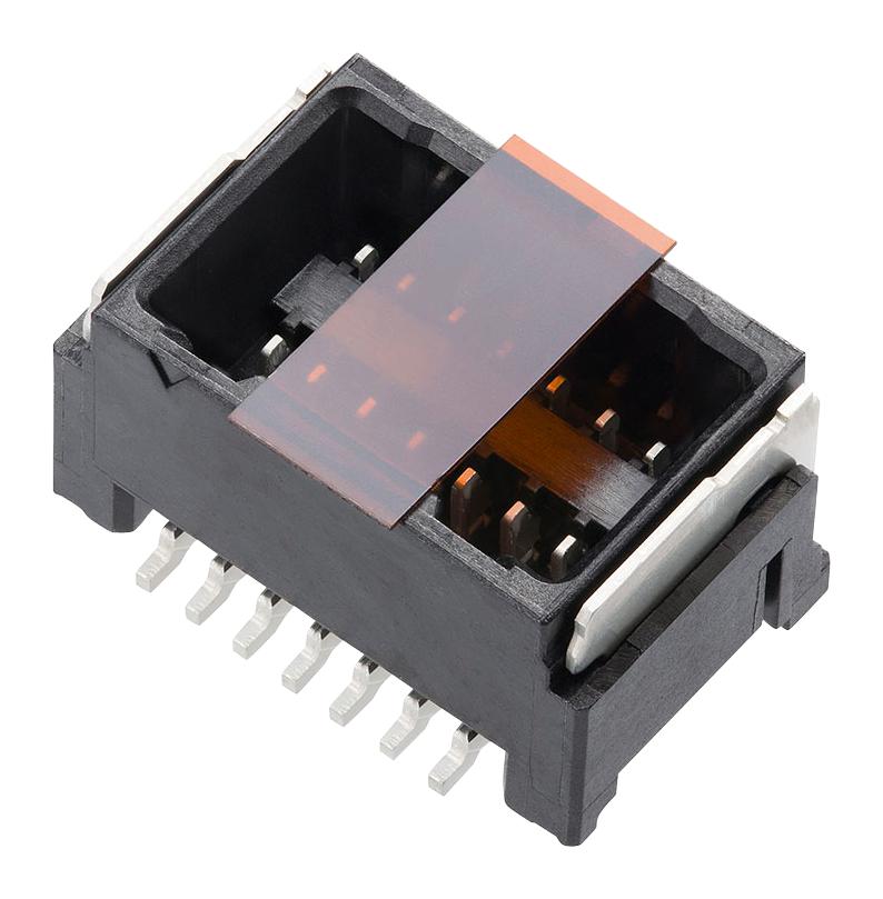 MOLEX 207760-0681 Pin Header, Signal, Wire-to-Board, 1.25 mm, 2 Rows, 6 Contacts, Surface Mount