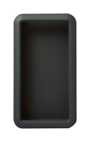 TAKACHI LCSC145-D Enclosure Accessory, Enclosure Cover, Silicone Rubber, Grey, Takachi LC145 Handheld Plastic Cases