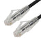 L-COM TRD626TAA-BLK-10F ENET CORD, CAT6, RJ45 PLUG-PLUG, 10