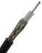 MULTICOMP PRO MP014014 COAXIAL CABLE, RG58A-U, 50 OHM, PE, PVC, BLACK, 100M 03AM6410