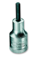 GEDORE IN 19 5 Hex Bit, Socket Driver, Square Drive, 1/2" Drive, 5 mm AF GTIN UPC EAN: 4010886615317 6153150