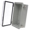 BUD INDUSTRIES PTQ-11045-C ENCLOSURE, PC/GFR, GRAY/CLEAR