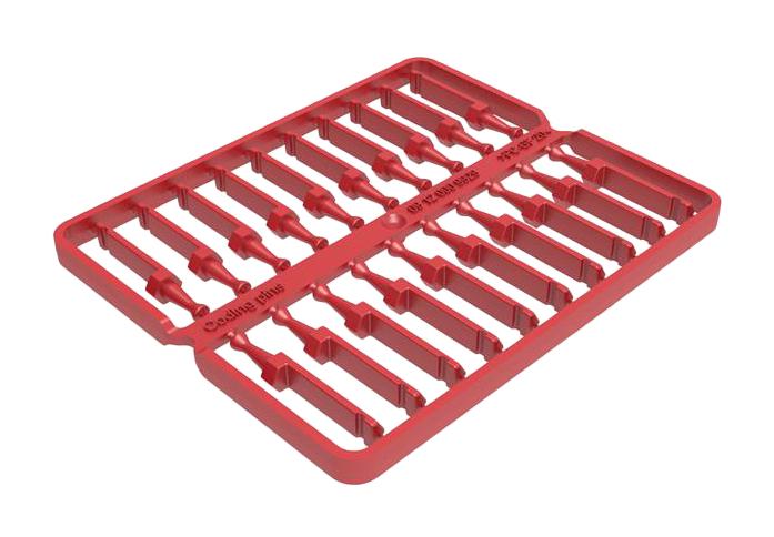 HARTING 09120009929 CODING PIN, HAN Q5/0 INSERT, 20PCS, RED