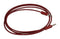 POMONA 1440-60-2 Banana Test Lead, Single, 4mm Stackable Banana Plug, 4mm Stackable Banana Plug, 59 ", 1.5 m, Red