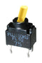 NIDEC COMPONENTS FL1D-2M-Z Rocker Switch, Hyper-Miniature, On-On, SPDT, Non Illuminated, Through Hole, FL