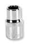 MULTICOMP PRO MP12-CRV12 Socket, Hex, 12mm, 1/2" Drive Size, Chrome Vanadium, DIN3120