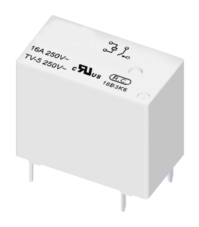 MULTICOMP PRO MPHRS3FT-S-DC24V-A Power Relay, Sealed, SPST-NO, 24 VDC, 16 A, MP Power Relays, Through Hole, Non Latching