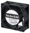 SANYO DENKI 9AD0901M121 AC Axial Fan, 100V to 240V, Square, 92 mm, 38 mm, Ball Bearing, 41.7 CFM