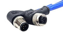 MUELLER ELECTRIC C5BD82M002 CBL ASSY, 5P R/A M12 PLUG-R/A RCPT, 6.6