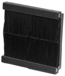 TUK XBRBK Brush Strip Module, 50 x 50mm, Single Gang, Black, Euro Faceplate GTIN UPC EAN: 5055386510754
