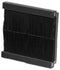 TUK XBRBK Brush Strip Module, 50 x 50mm, Single Gang, Black, Euro Faceplate GTIN UPC EAN: 5055386510754