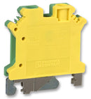 PHOENIX CONTACT 0442079 DIN Rail Mount Terminal Block, 2 Ways, 24 AWG, 8 AWG, 10 mm&sup2;, Screw GTIN UPC EAN: 4017918129316 USLKG 6 N