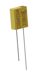 KEMET CX06J106K Tantalum Capacitor, Molded, 10 &micro;F, 20 V, &plusmn; 10%, Radial Leaded, 4.57 mm, 6 ohm