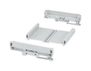 PHOENIX CONTACT 1300362 Plastic Enclosure, DIN Rail, PVC, 142.3 mm, 103.8 mm, 39.45 mm 1300362, UM-BASIC-KIT-B122-L100-7035