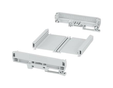 PHOENIX CONTACT 1300362 Plastic Enclosure, DIN Rail, PVC, 142.3 mm, 103.8 mm, 39.45 mm 1300362, UM-BASIC-KIT-B122-L100-7035