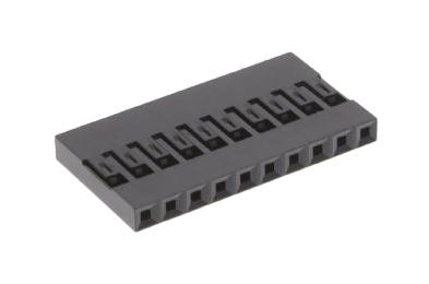 AMPHENOL COMMUNICATIONS SOLUTIONS 65039-027ELF CONNECTOR HOUSING, RCPT, 10POS, 2.54MM