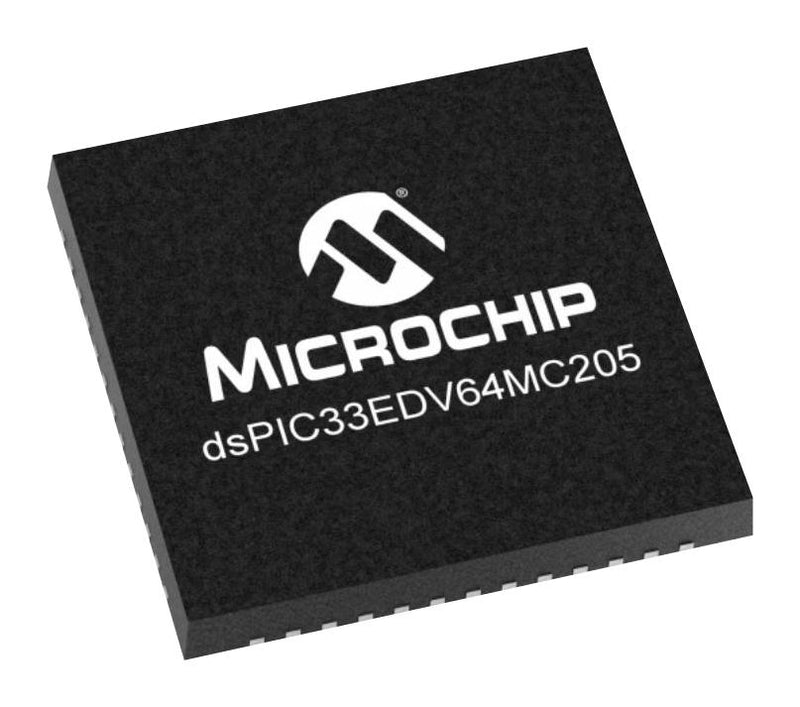 MICROCHIP DSPIC33EDV64MC205-I/M7 Digital Signal Controller, dsPIC33E Series, 70 MHz, 64 KB, 24 I/O's