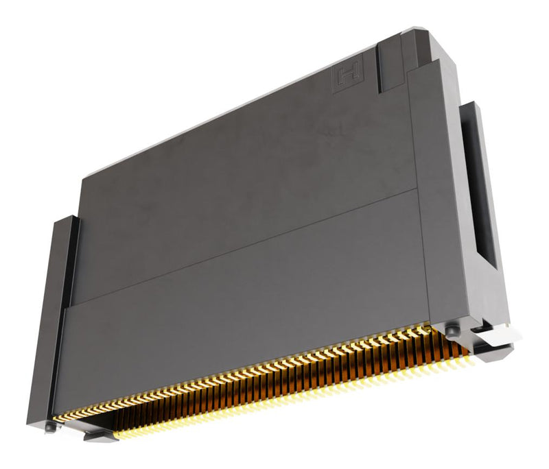 HARWIN F10-10210045R Mezzanine Connector, Receptacle, 0.5 mm, 2 Rows, 100 Contacts, Surface Mount Straight