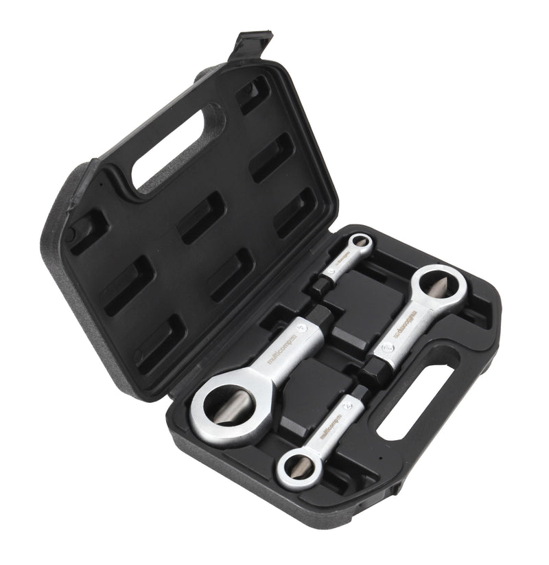 MULTICOMP PRO MP013237 Split Set, 4 Pieces, 9-12 mm, 12-16 mm, 16-22 mm, 22-27 mm