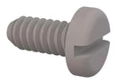 ESSENTRA COMPONENTS 010440P025 PAN SLOTTED SCREW, 4-40 THREAD, 6.4MM