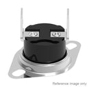 MULTICOMP PRO MP-11-125/110/E111B14H221 Thermostat Switch, Snap Action, 125 &deg;C, Normally Closed, 10A at 250V, Flange Mount